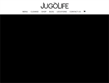 Tablet Screenshot of drinkjugolife.com